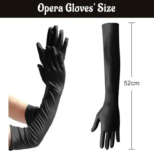 NebulaGlam Guanti Donna Nero 3464401 miniatura 2