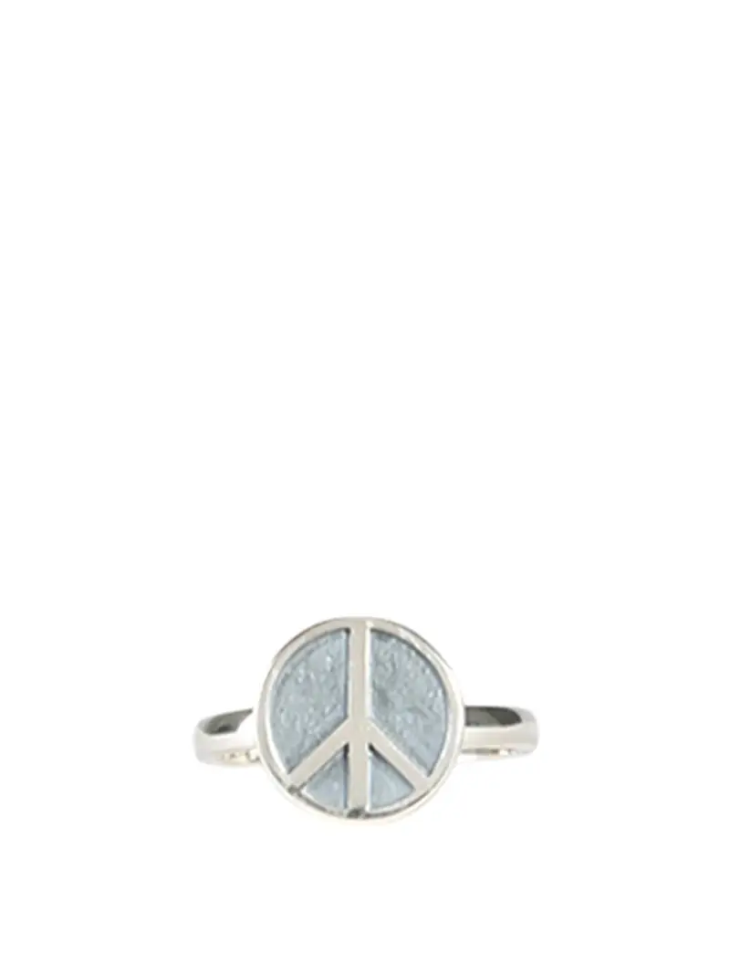 Anello Peace Argento