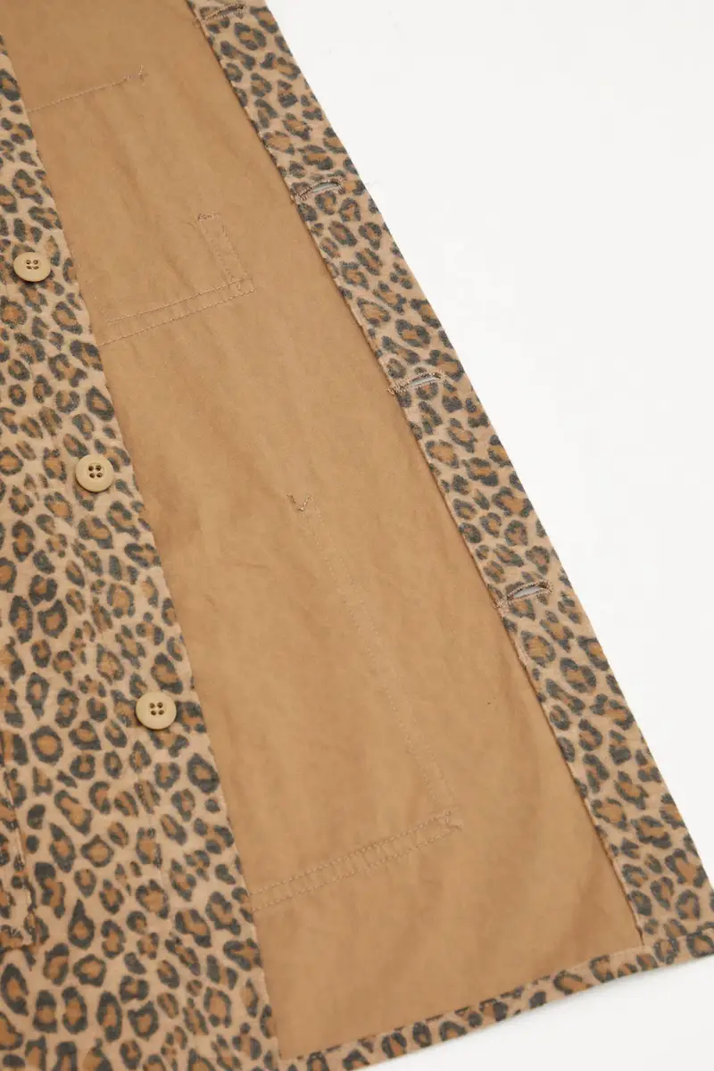 giacca-camicia di cotone Coverall colore marrone RW219 miniatura 5