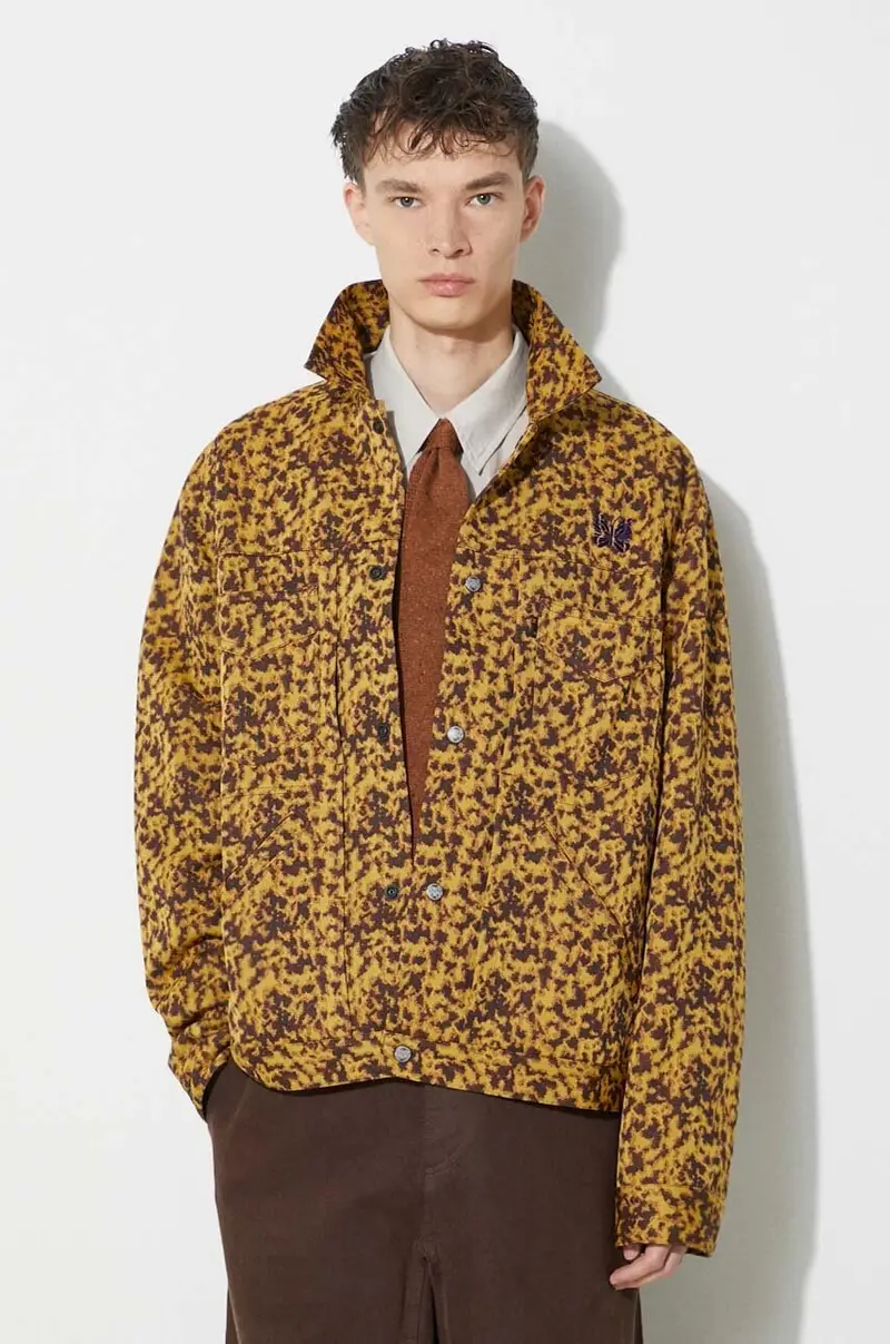 giacca camicia Penny Jean Jacket colore giallo NS240