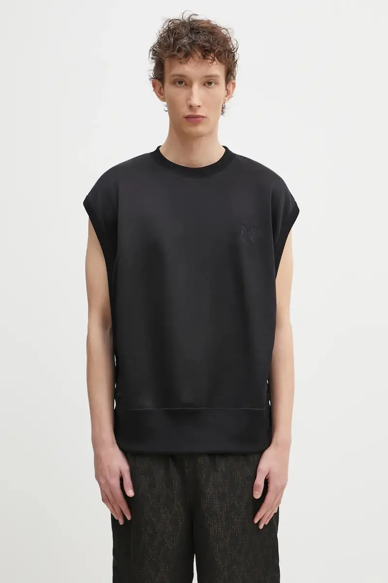 Needles Gilet Uomo Nero 2255817