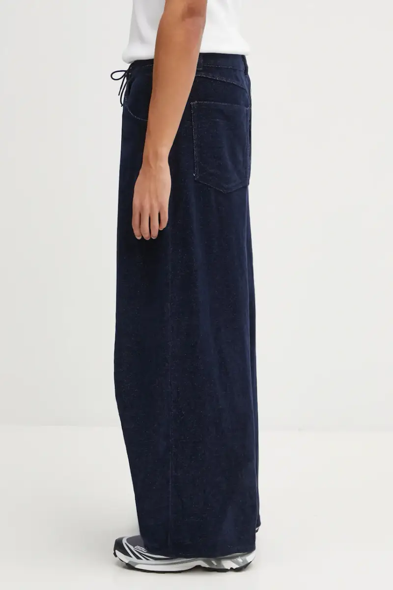 pantaloni H.D. Jean uomo colore blu navy RW225 miniatura 2