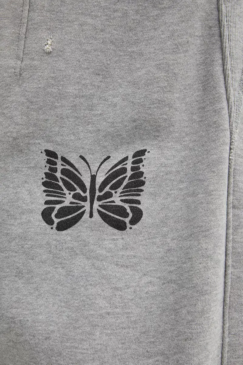 pantaloni tuta di cotone Deconstructed uomo colore grigio RW337 miniatura 4