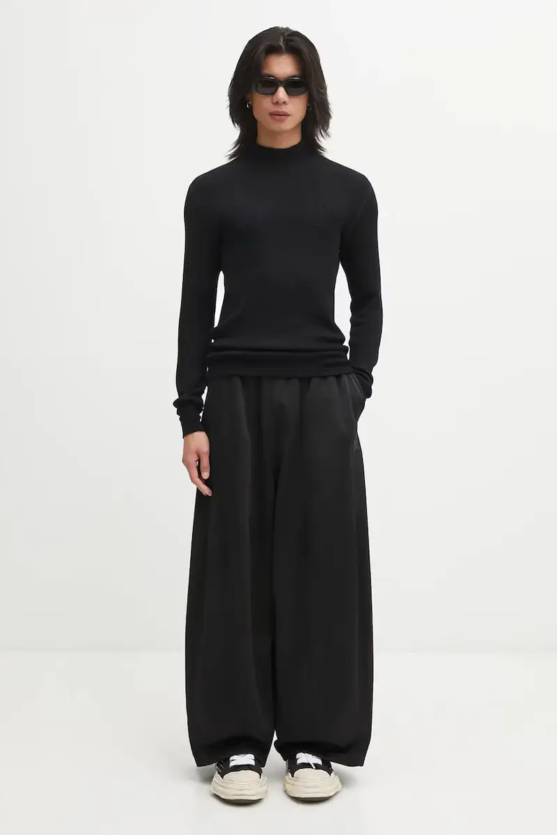 pantaloni tuta uomo colore nero RW335 miniatura 5