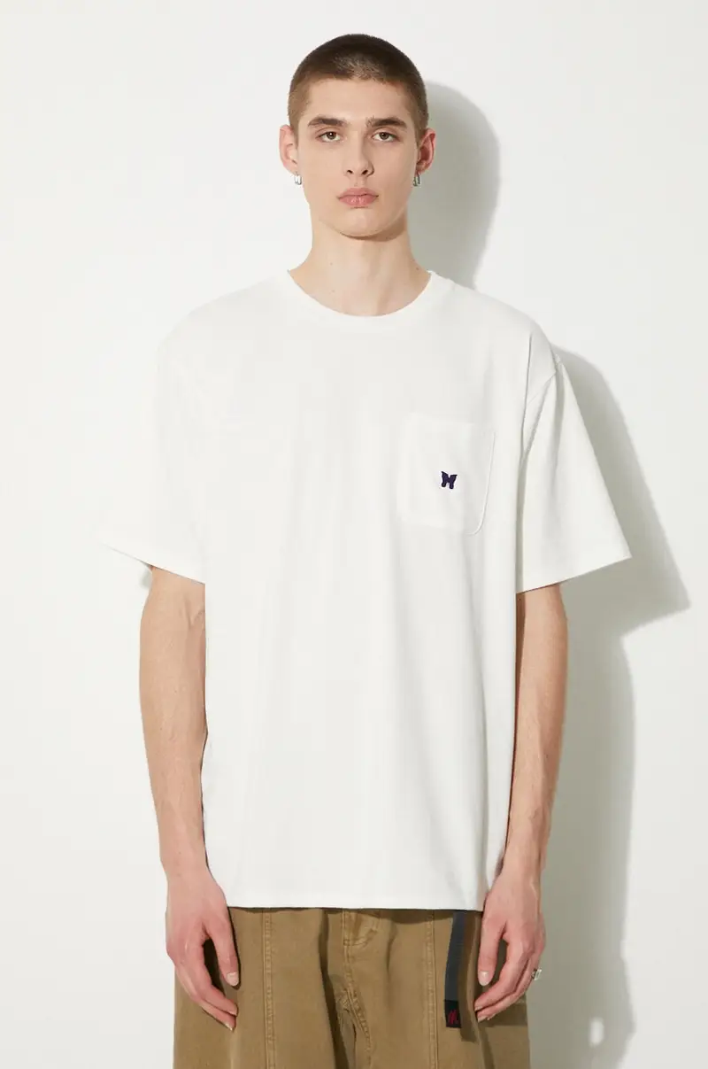 Needles T-shirt Uomo Bianco 2243866