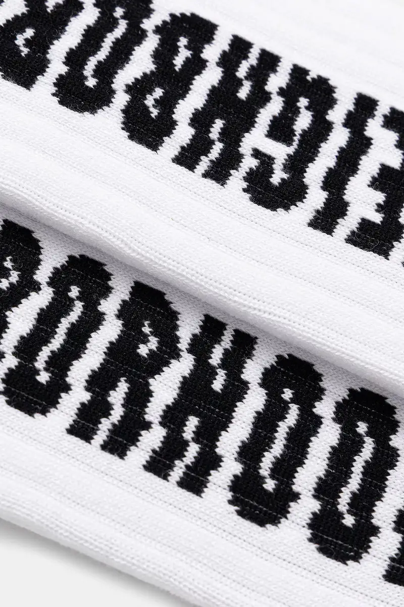 calzini SHIFT LOGO colore bianco 252WINH.UWM01 miniatura 2