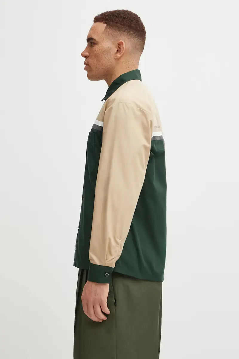 camicia CLASSIC WORK BICOLOR uomo colore verde 252TSNH.SHM02 miniatura 2