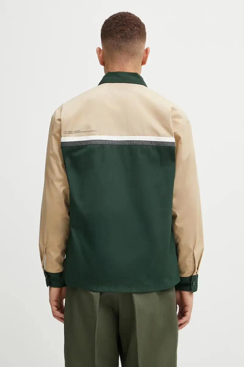 camicia CLASSIC WORK BICOLOR uomo colore verde 252TSNH.SHM02 miniatura 3