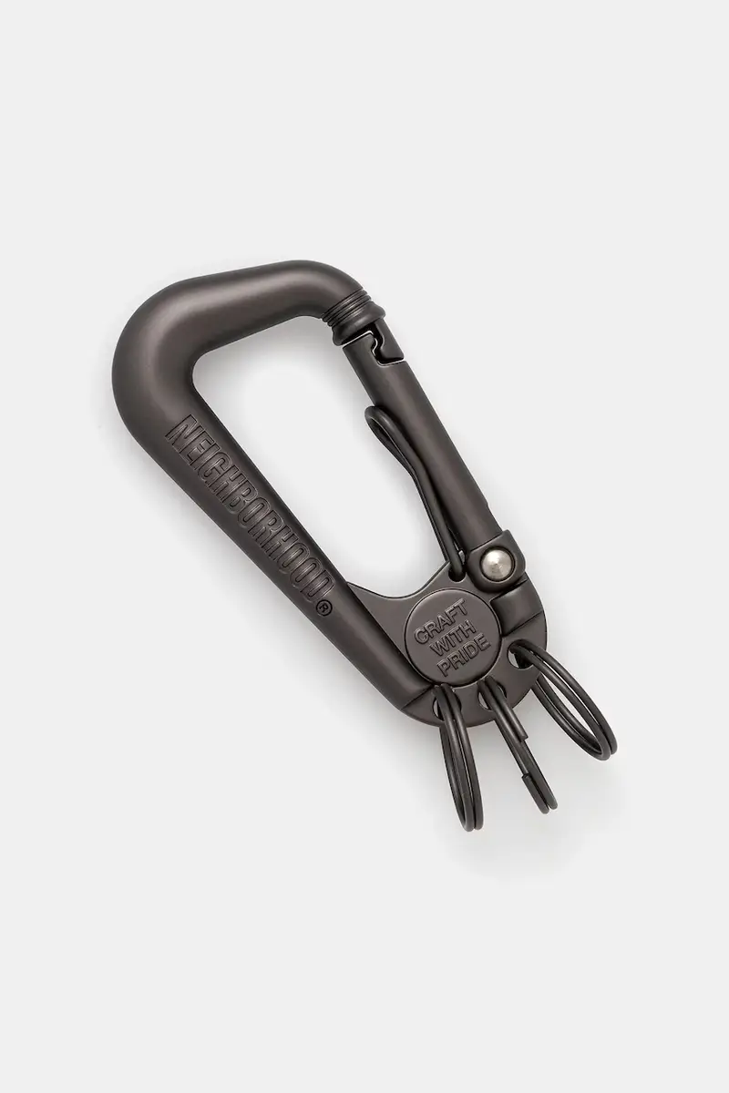 ciondolo CARABINER 252MYNH.AC03 Nero