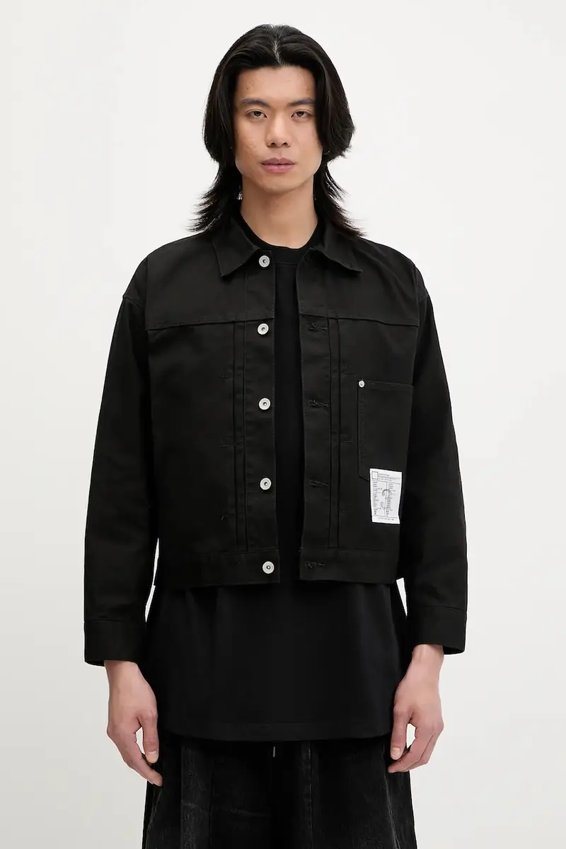 giacca di jeans BW . TYPE-1 colore nero 251AQNH-JKM03