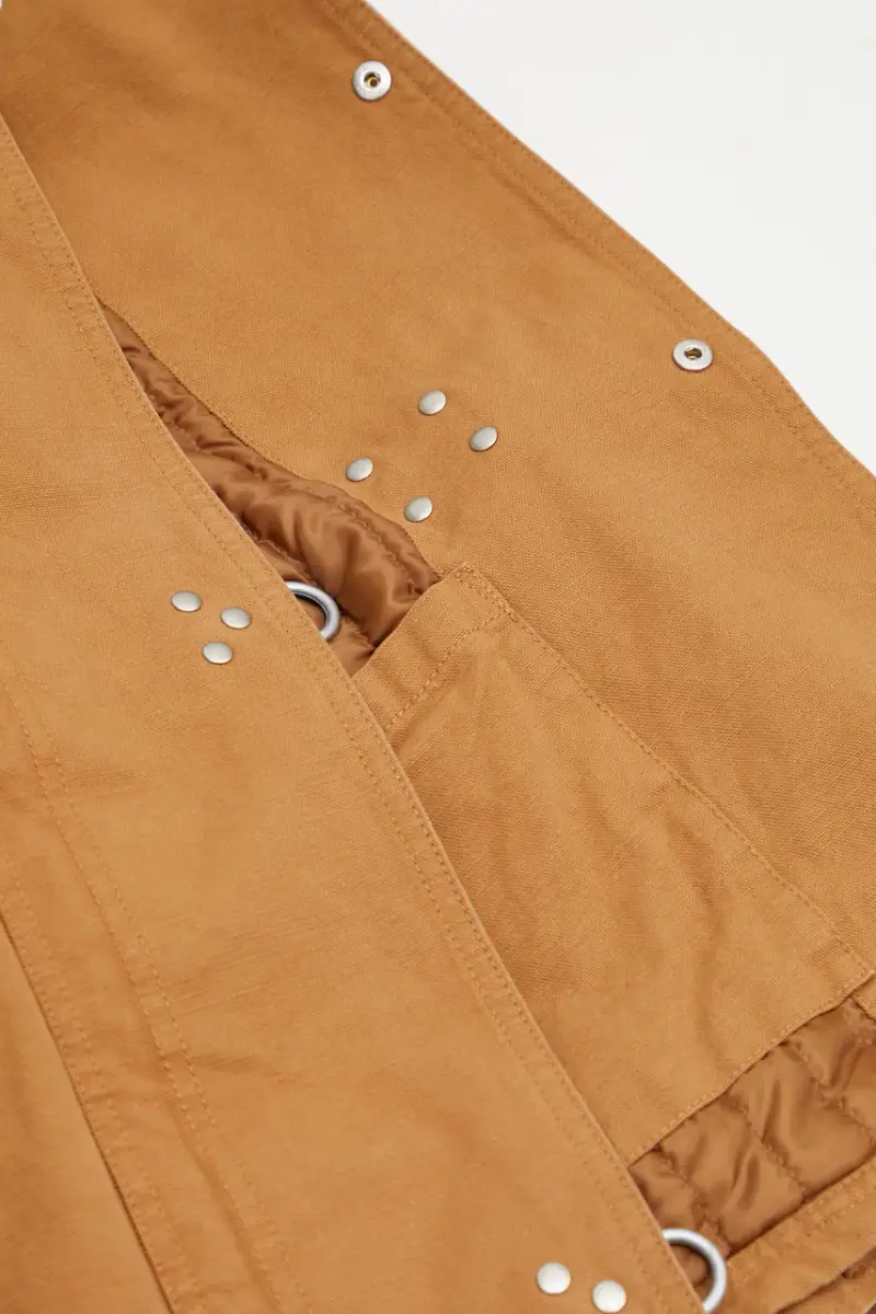 giacca in cotone FIREMAN colore marrone 252AQNH.JKM02 miniatura 5