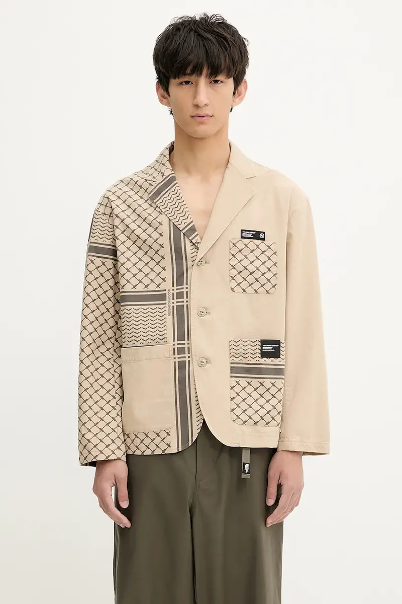 giacca in cotone PT SHEMAGH colore beige 251UTNH-JKM02