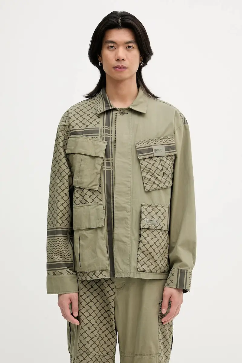 giacca PT SHEMAGH FATIGUE colore verde 251UTNH-JKM01