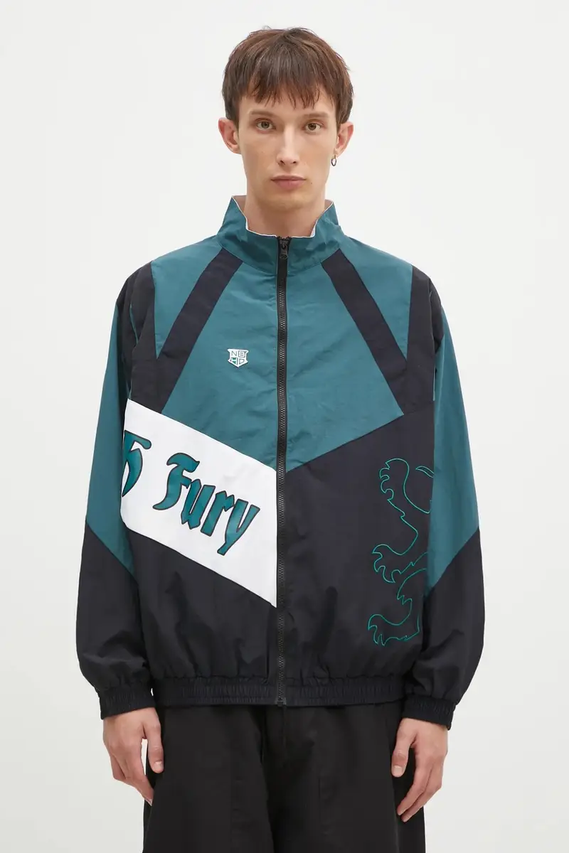 giacca Track Jacket Mod uomo colore verde 242TSNH.JKM13 Turchese