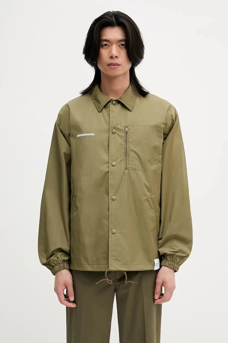 giacca WINDBREAKER colore verde 251TSNH-JKM07