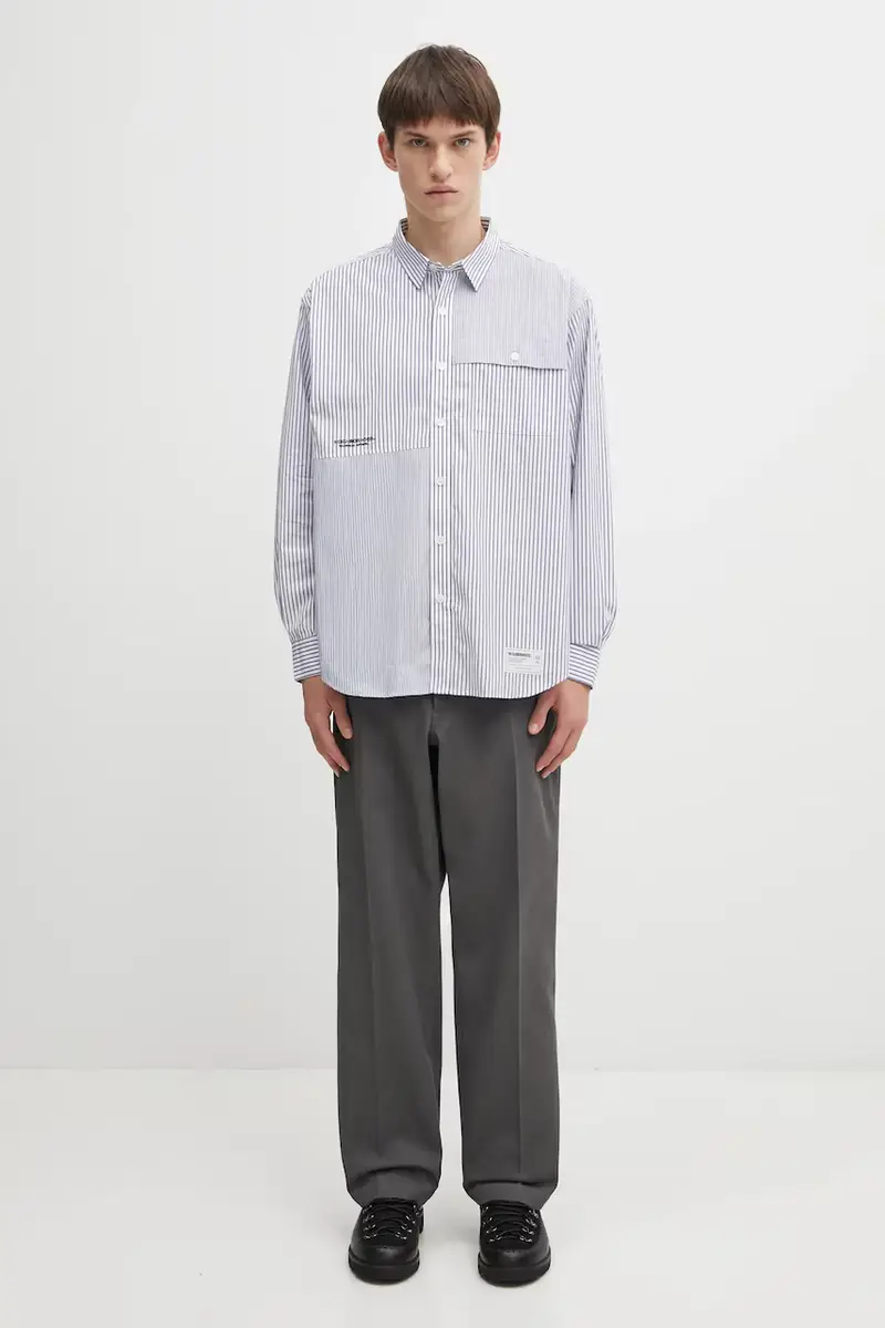 pantaloni WP WIDE uomo colore grigio 252ZANH.PTM01 miniatura 5