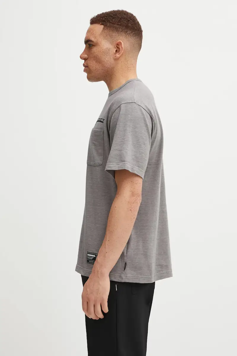 Neighborhood T-shirt Uomo Grigio 3474080 miniatura 2