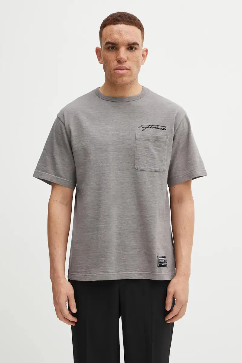 Neighborhood T-shirt Uomo Grigio 3474080