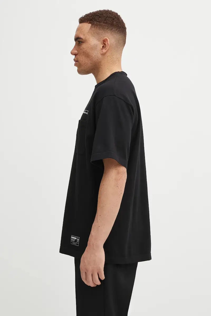 Neighborhood T-shirt Uomo Nero 3474203 miniatura 2