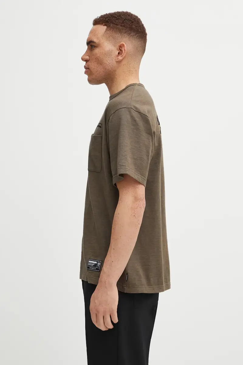 Neighborhood T-shirt Uomo Verde 3474268 miniatura 2