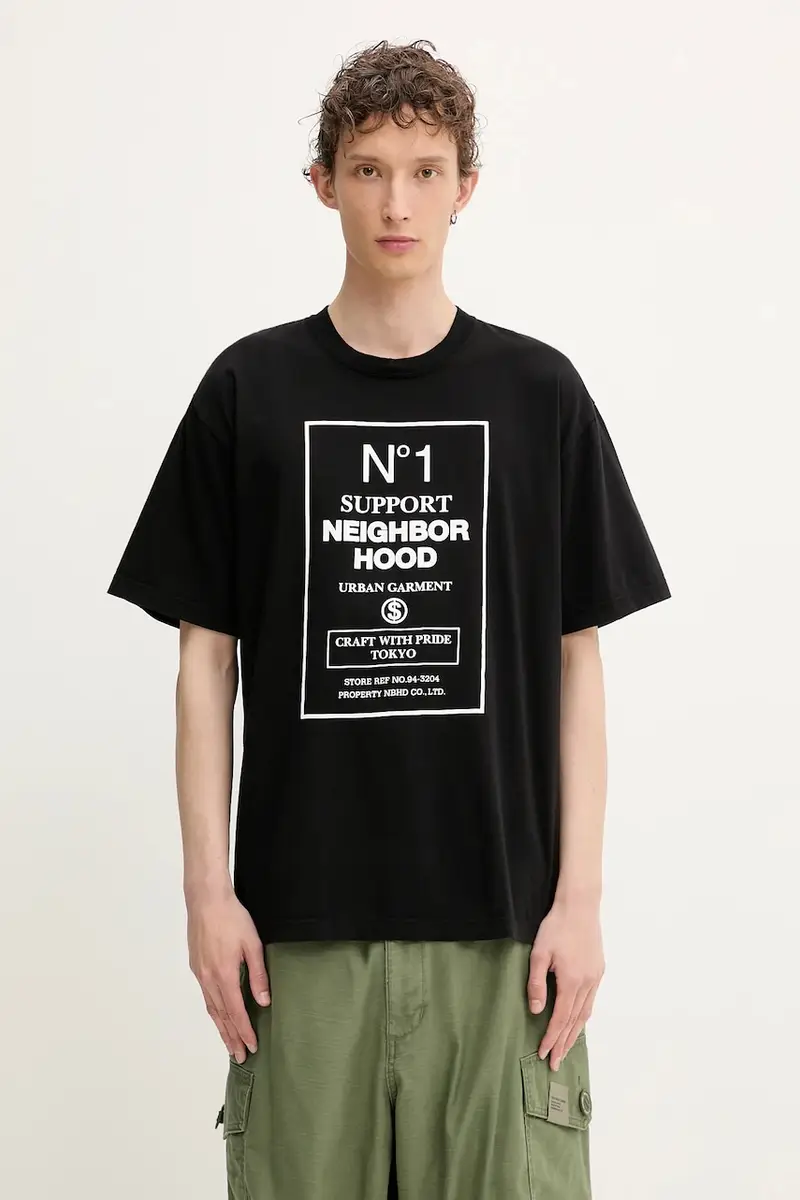 Neighborhood T-shirt Uomo Nero 2257497