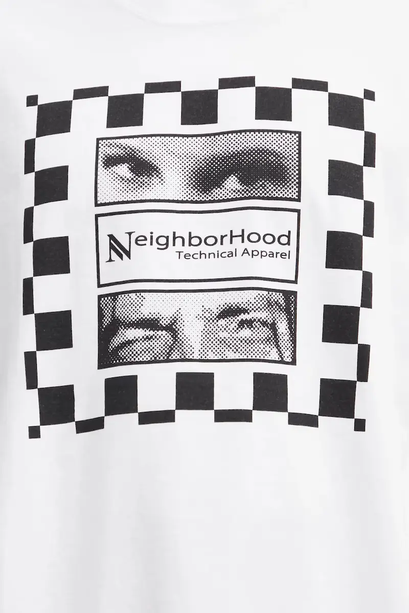 Neighborhood T-shirt Uomo Bianco 3406409 miniatura 4