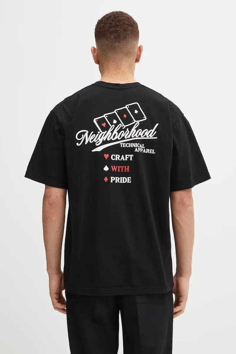 Neighborhood T-shirt Uomo Nero 3474201