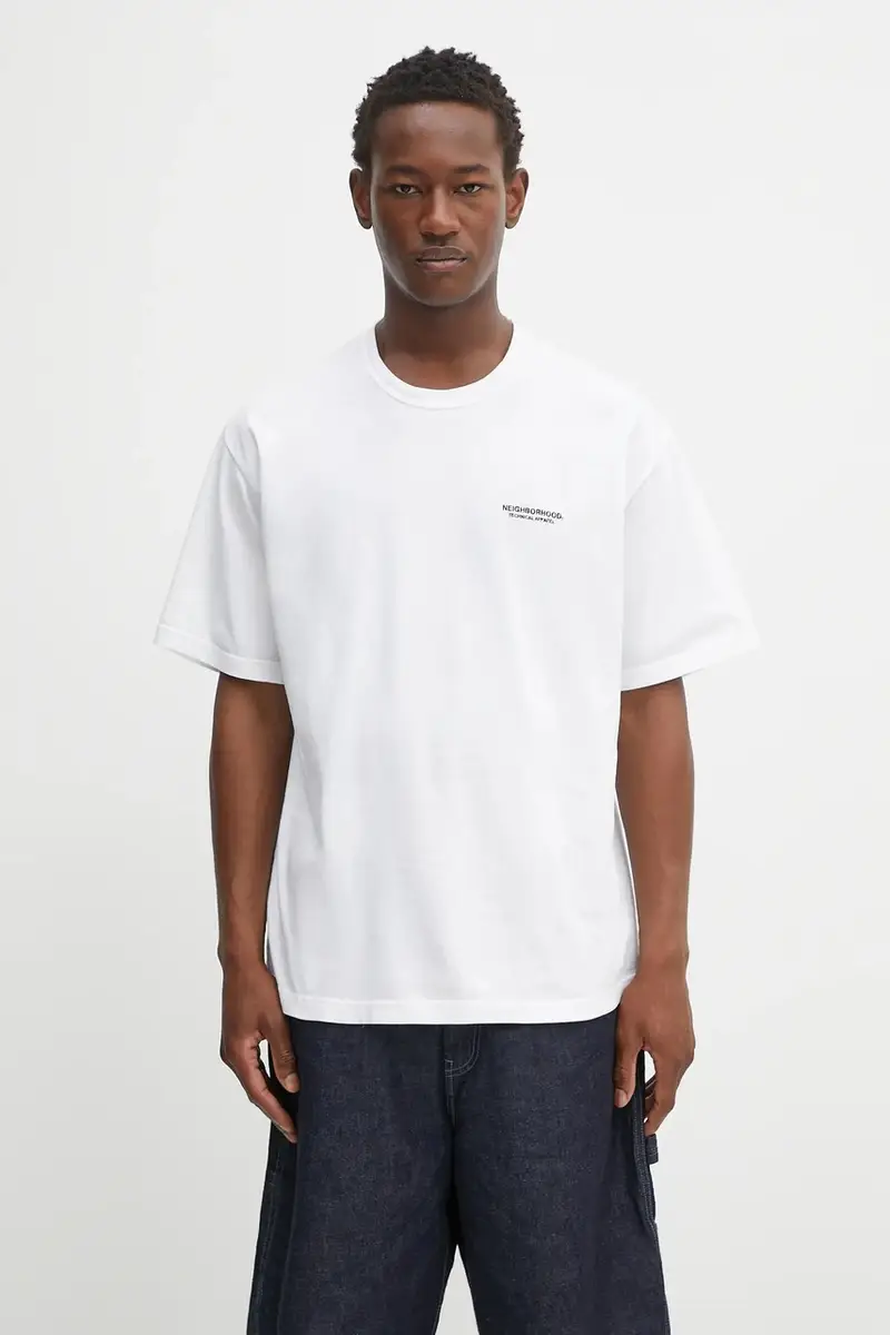 Neighborhood T-shirt Uomo Bianco 2245226