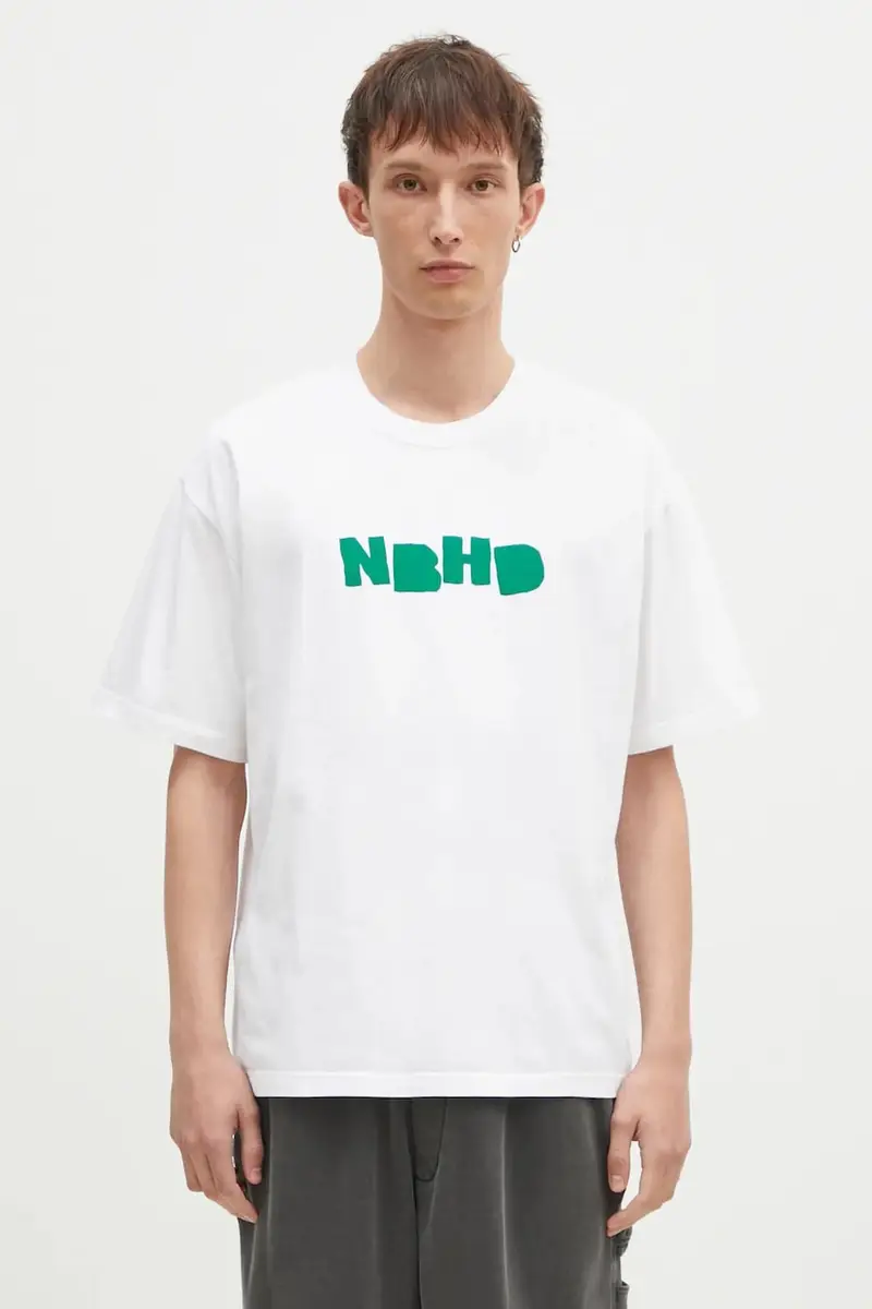 Neighborhood T-shirt Uomo Bianco 2244153