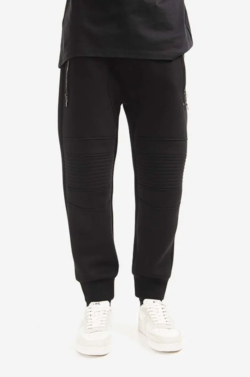 Neil Barett joggers Skinny Low Rise Swatpants Nero