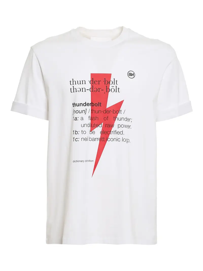 Neil Barrett T-shirt Bianco 3258697