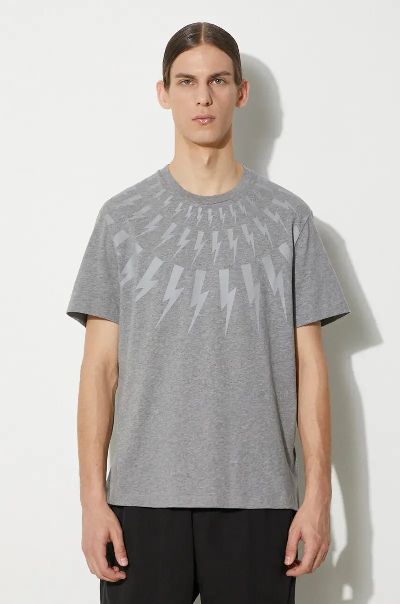 Neil Barrett T-shirt Uomo Grigio 2249075