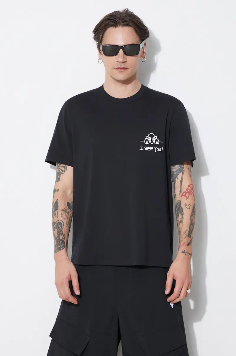 Neil Barrett T-shirt Uomo Nero 2253679