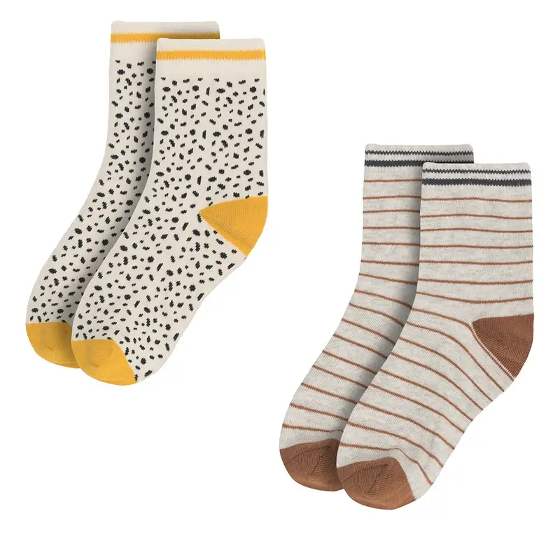 Calzini lunghi Nelli Blu 7KB-001-AW23 (2-pack) Marrone