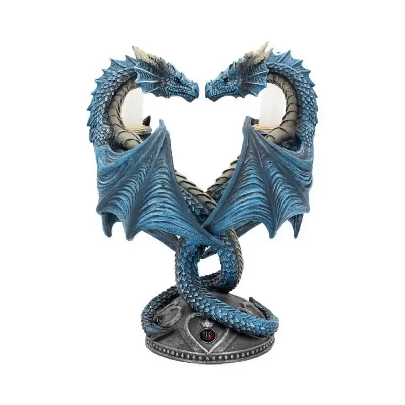 Portacandele Nemesis Now Anne Stokes Dragon Heart