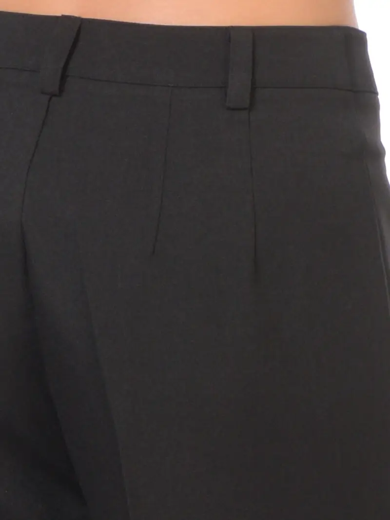 pantalone da donna Nenette ampio a trombetta NERO miniatura 2