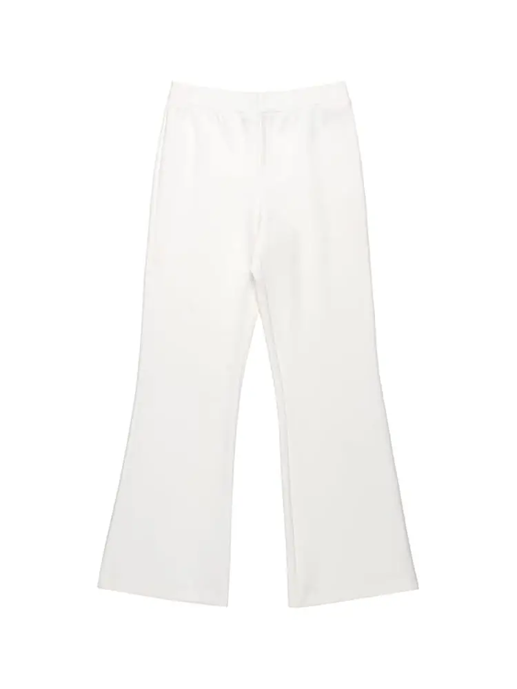 pantalone epiteto trombetta in punto milano avorio