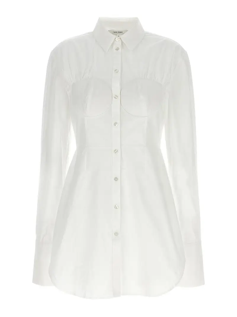 Camicia ibrida Bianco