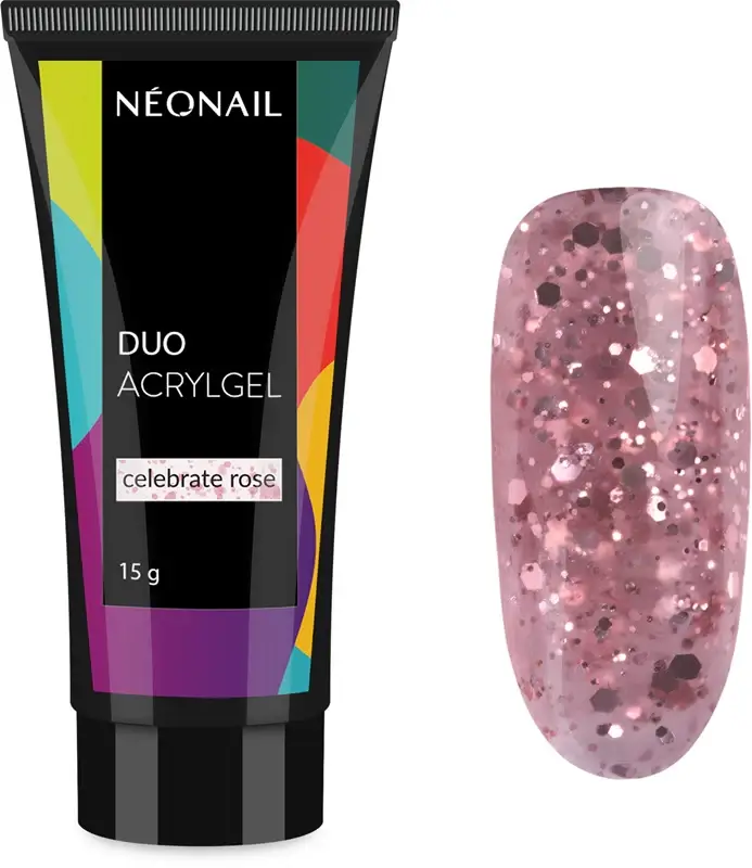 Duo Acrylgel Celebrate Rose gel per unghie in gel e acriliche 15 g