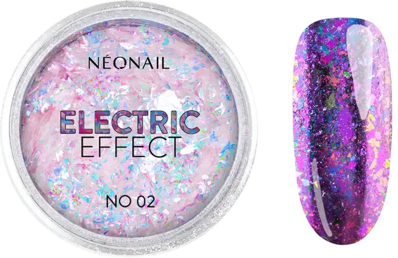 Effect Electric cipria glitter per le unghie colore 02 0.3 g