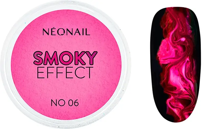Effect Smoky cipria colorata per le unghie colore No. 06 fucsia 2 g
