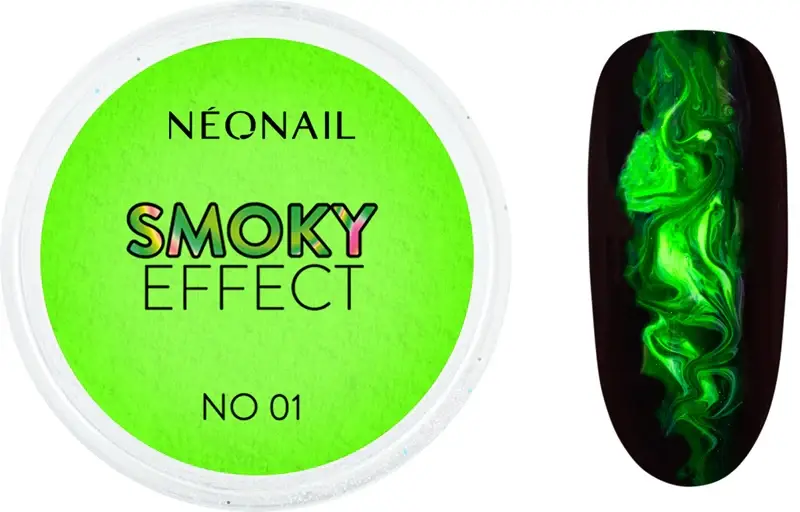Effect Smoky cipria colorata per le unghie colore No. 1 verde 2 g