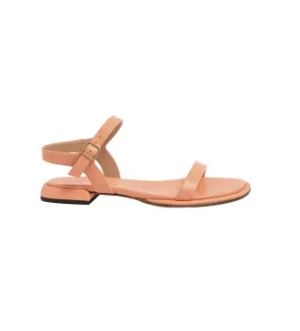 per donna 3315211WK003_043 Sandali in pelle S3152 rosa (38), Basso, Fibbia, Casual