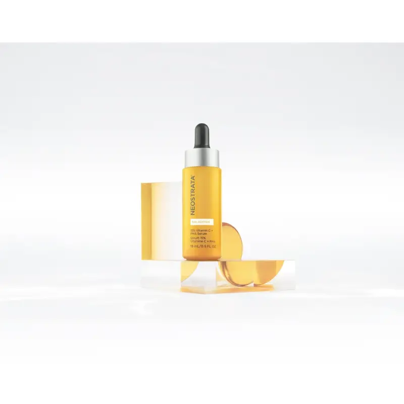 Enlighten 15% Vitamin C + PHA Serum - Trattamento antietà pelli mature, Siero antirughe miniatura 2