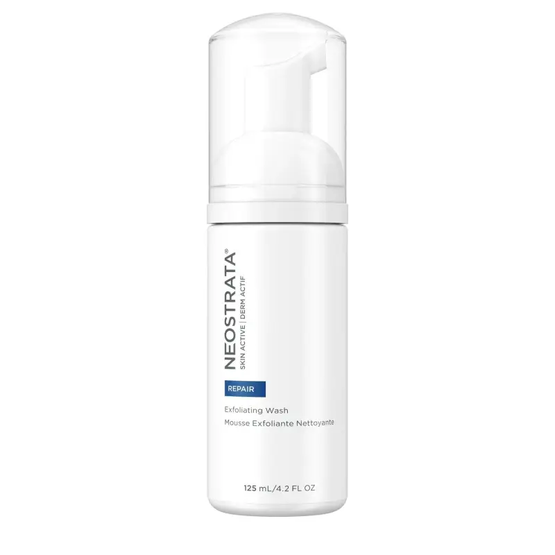 Skin Active Exfoliating Wash - Mousse detergente viso