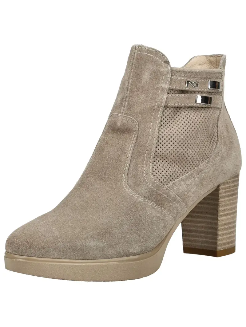 Ankle boots beige