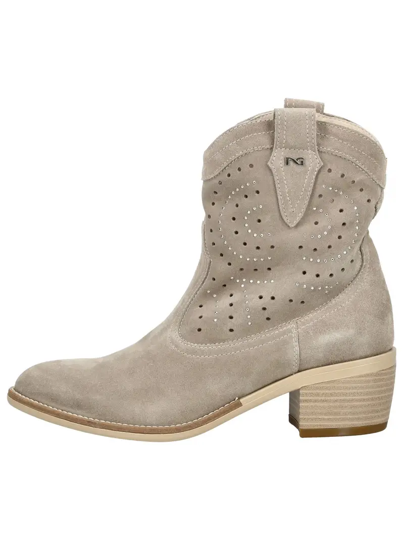Ankle boots beige miniatura 2