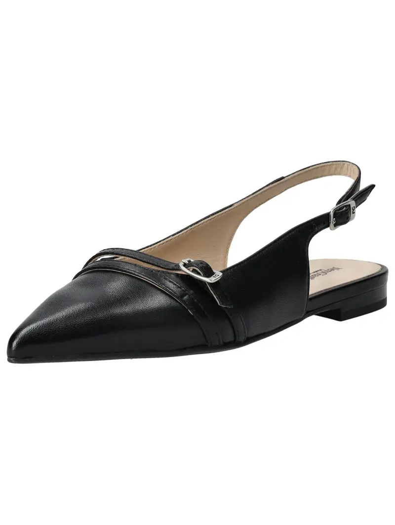 Nero Giardini Ballerina con cinturino  nero