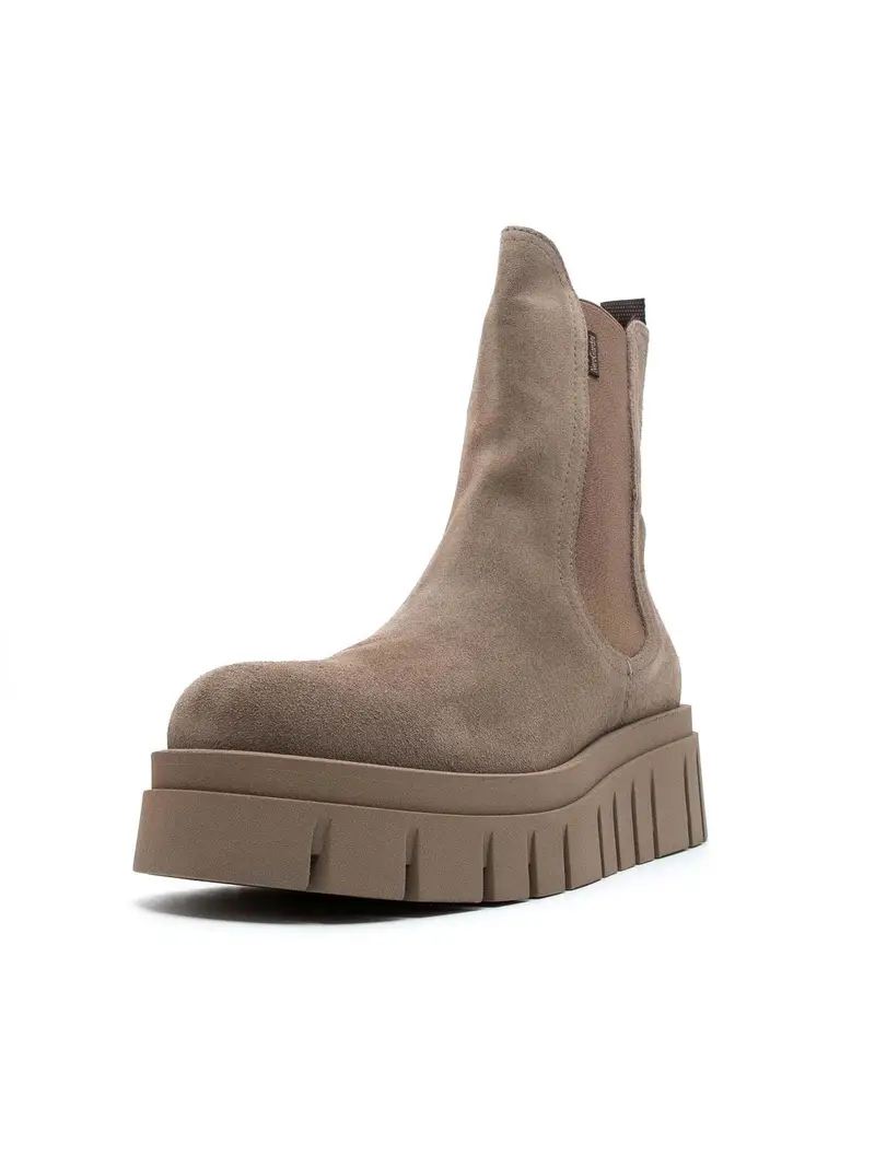 Boots chelsea beige scuro miniatura 3