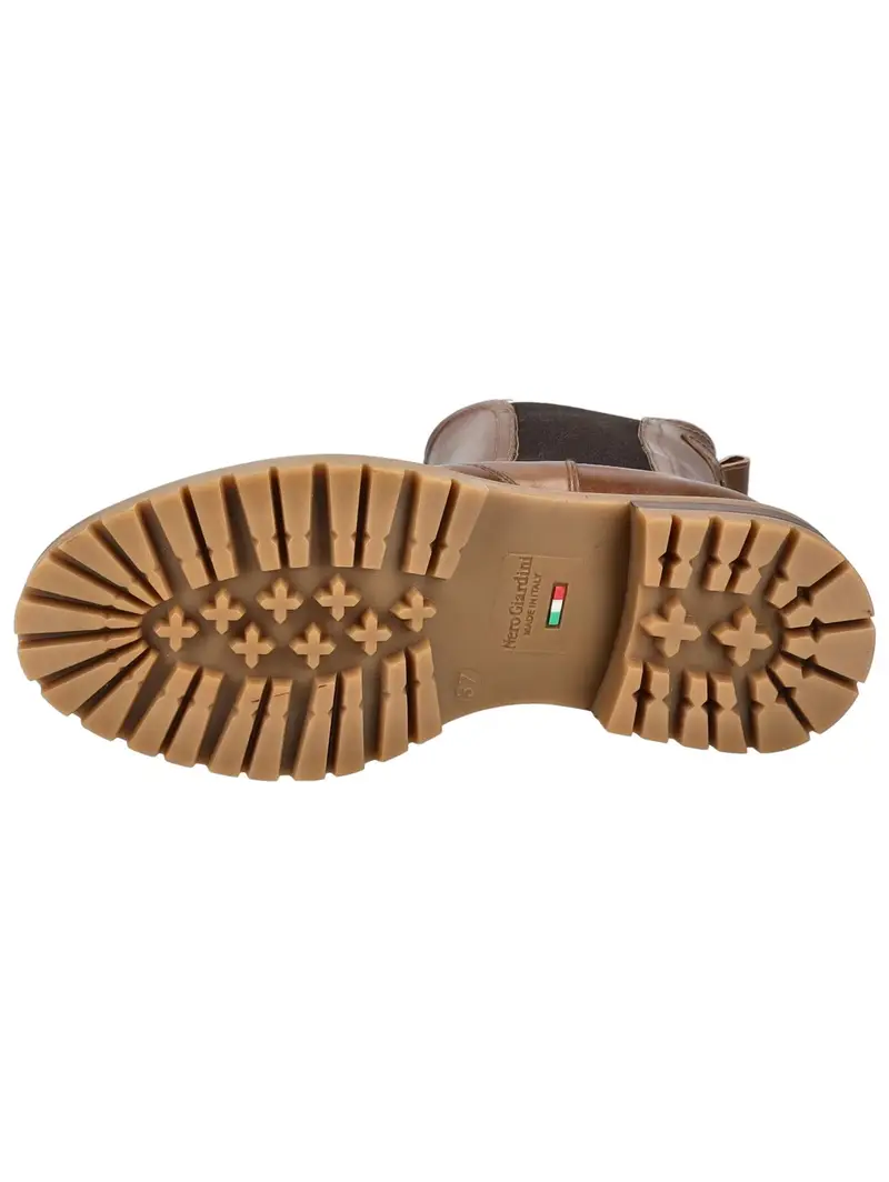 Boots chelsea cognac / nero miniatura 2